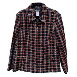Sag Harbor 90s VTG Rainbow Metallic Jacket